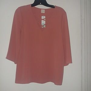 Stitch Fix Kaileigh Lisbon crossfront blouse